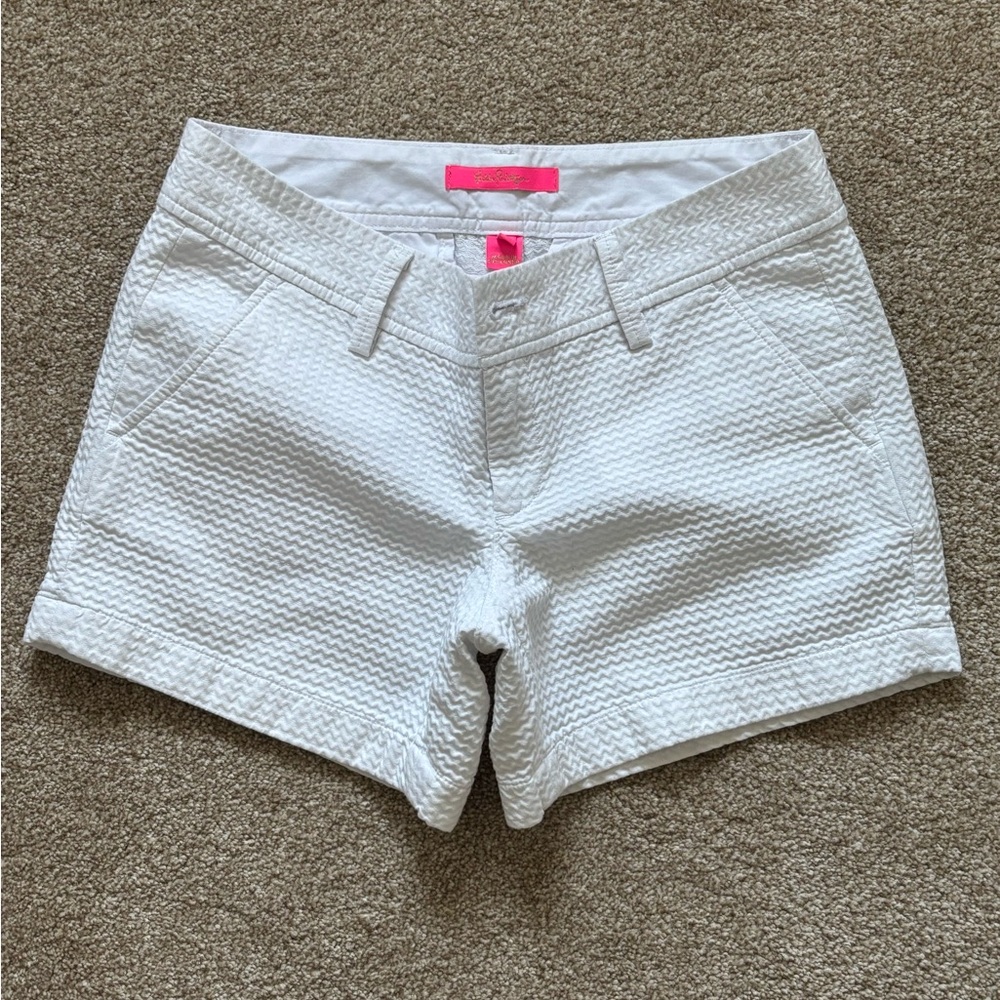 Lily Pulitzer White patterned shorts